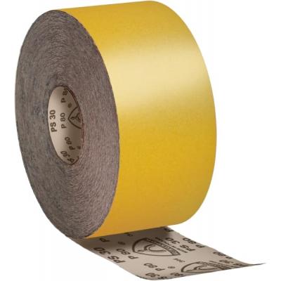 SCHUURPAPIER GEEL ROL PS30D 115MM K100