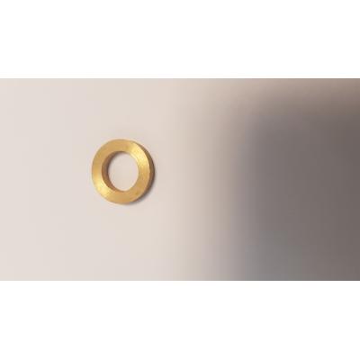 PAUMELRING KOPER 16X10MM DIKTE 2MM