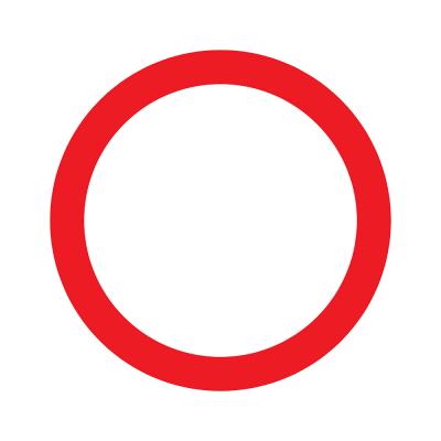 PICTOGRAM 300MM VERBODSBORD ALGEMEEN
