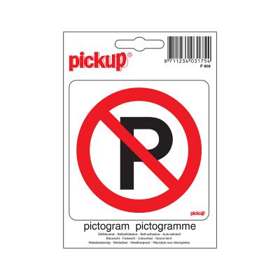 PICTOGRAM 100X100 P808 PARKEREN VERBODEN