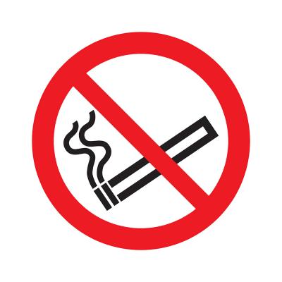 PICTOGRAM 180MM VERBODEN TE ROKEN