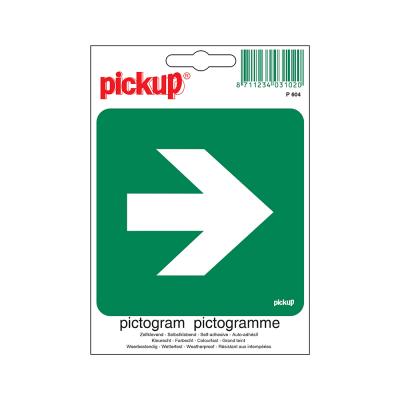 PICTO ZELFKL. 10X10 VLUCHTWEG RECHT