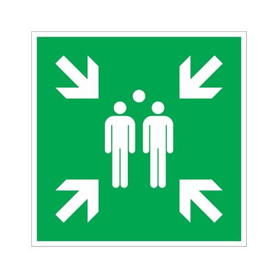 PICTOGRAM 200X200MM. VERZAMELPLAATS