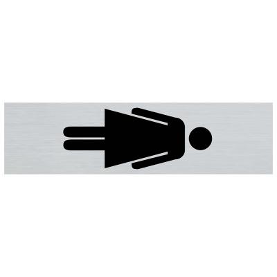 PICTO ZELFKL. 165X44MM. DAMES SYMBOOL