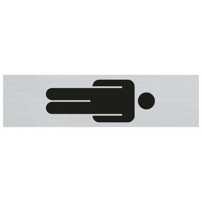 PICTO ZELFKL. 165X44MM. HEREN SYMBOOL