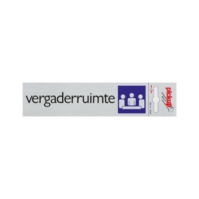 PICTO ZELFKL. 165X44MM. VERGADERRUIMTE