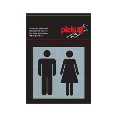 PICTO ZELFKL. 80X80MM. TOILETTEN