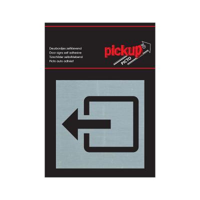 PICTO ZELFKL. 80X80MM. UITGANG