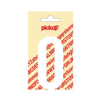 NOBEL ZELFKL. LETTERS WIT 90 MM. O