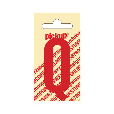 NOBEL ZELFKL. LETTERS ROOD 60 MM. Q