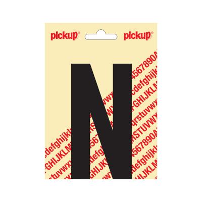 NOBEL ZELFKL. LETTERS ZWART 120 MM. N