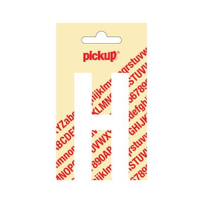 NOBEL ZELFKL. LETTERS WIT 90 MM. H