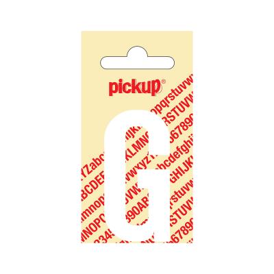 NOBEL ZELFKL. LETTERS WIT 60 MM. G