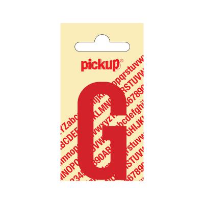 NOBEL ZELFKL. LETTERS ROOD 60 MM. G