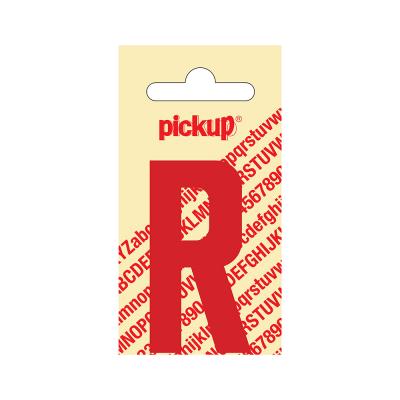 NOBEL ZELFKL. LETTERS ROOD 60 MM. R