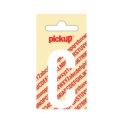 NOBEL ZELFKL. LETTERS WIT 60 MM. C