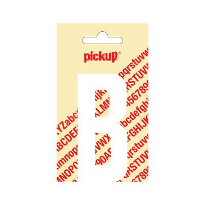 NOBEL ZELFKL. LETTERS WIT 90 MM. B