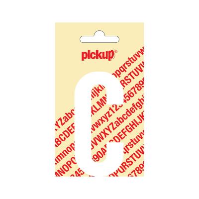 NOBEL ZELFKL. LETTERS WIT 90 MM. C