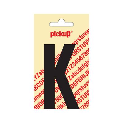 NOBEL ZELFKL. LETTERS ZWART 90 MM. K