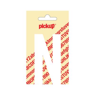 NOBEL ZELFKL. LETTERS WIT 90 MM. N