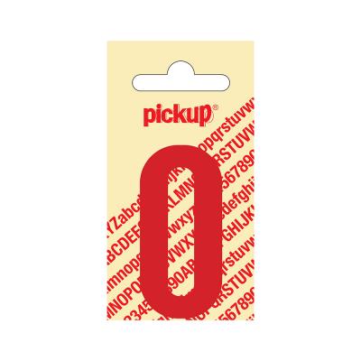 NOBEL ZELFKL. LETTERS ROOD 60 MM. O