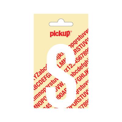 NOBEL ZELFKL. LETTERS WIT 90 MM. S