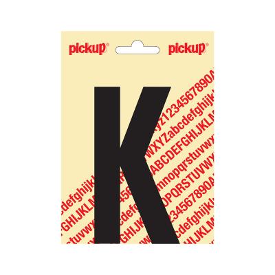 NOBEL ZELFKL. LETTERS ZWART 120 MM. K