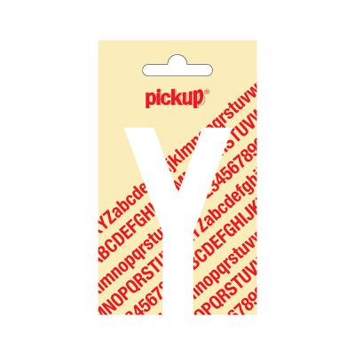 NOBEL ZELFKL. LETTERS WIT 90 MM. Y