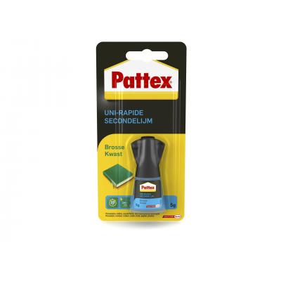 PATTEX SECONDELIJM MET KWAST 5GR.