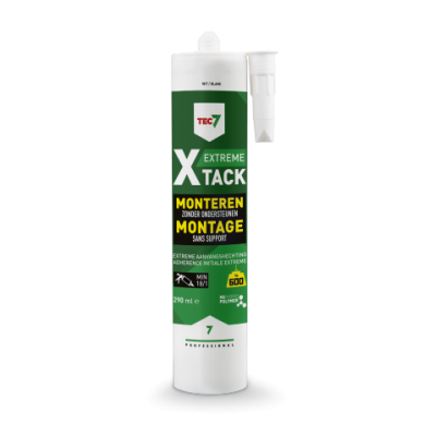 TEC7 X-TACK POLYMEER WIT 290ML