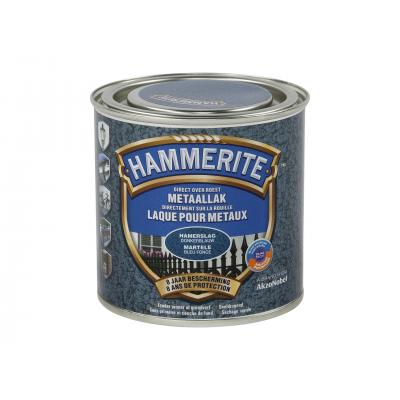 METAALLAK HAMERSLAG 750ML DONKERBLAUW