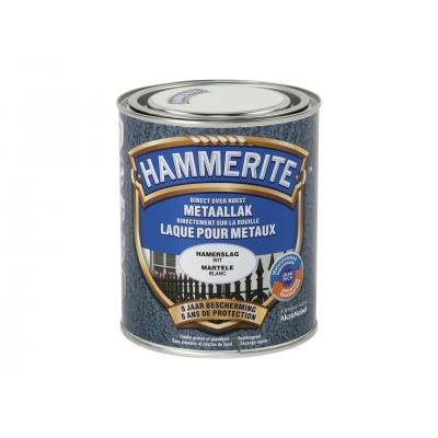 METAALLAK HAMERSLAG 750ML WIT
