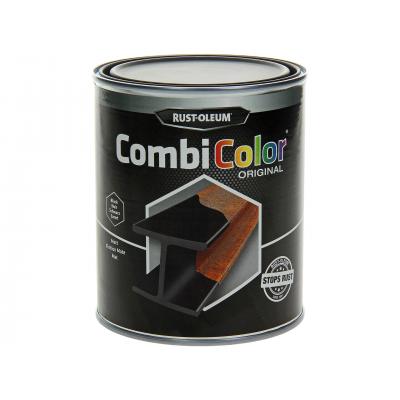 METAALLAK MAT ZWART 750ML.