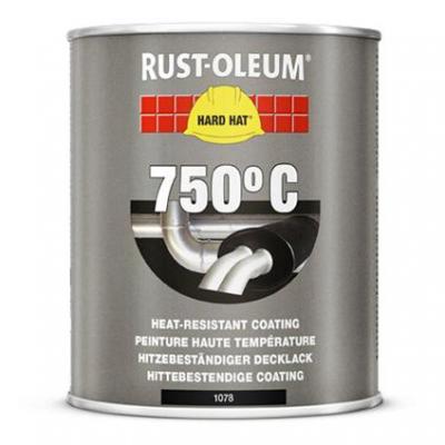 METAALLAK 750ºC ZWART 1078 750ML.