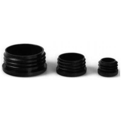 INSTEEKDOP ROND 16MM. ZWART