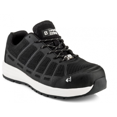 LARGOBAY BLACK SNEAKER LAAG S1P 46
