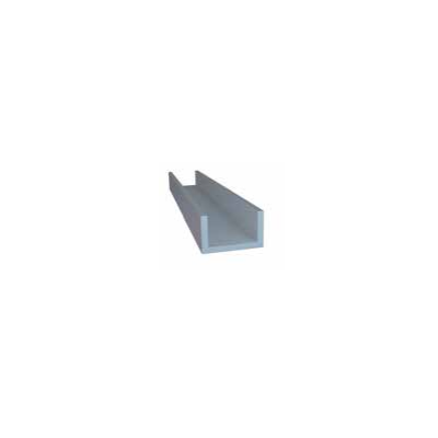 ALU PROFIEL 2M U 30X20X30X2MM 9010 WIT