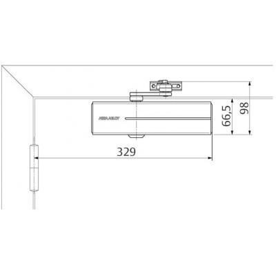 LITTO SCHAARARM DCL190 ZWART