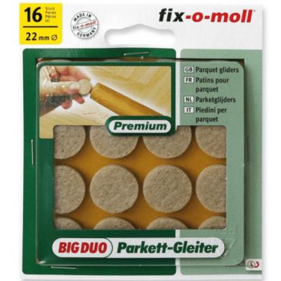FIX PARKETGLIJDER BIG DUO 22 MM. 16ST.