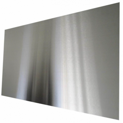 KEUKENSPATPLAAT RVS 800X400 RECHTH.