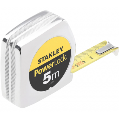 STANLEY ROLMETER POWERLOCK 5M 19MM