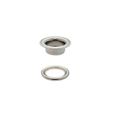 ZEILOOG + RING 14MM 10ST. + KLOPSET