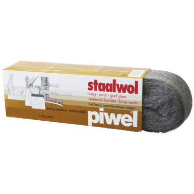 Piwel laine d'acier n°1 200g