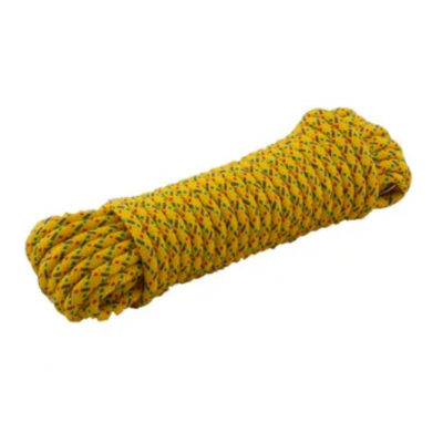 KOORD POLY GEEL/ROOD/GROEN 10MM 20M.