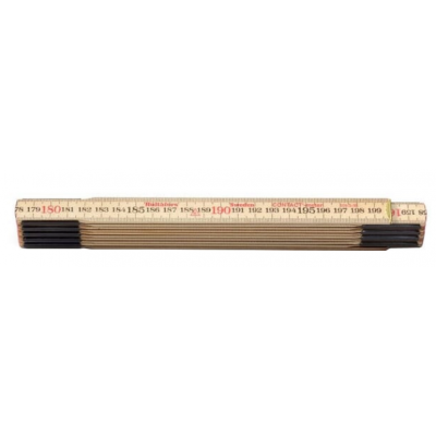 VOUWMETER 2M HOUT 559 OMGEKEERDE GRAD.