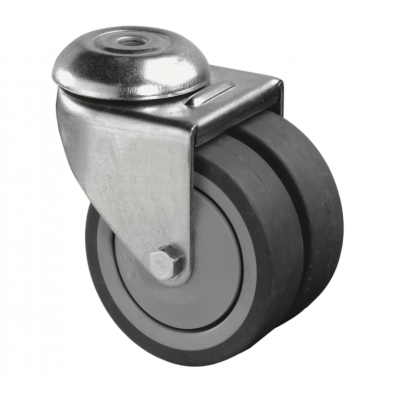 ZWENKWIEL DUBBEL+GAT 75MM 80KG