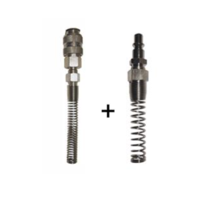 SNELKOPPELING+ADAPTER OP SPIRAAL 6X8MM