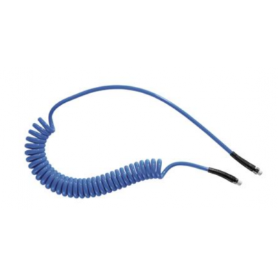 SPIRAALSLANG PU BLAUW 4M 6.5X10MM