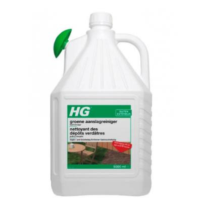 HG GROENE AANSLAGREINIGER 5L.
