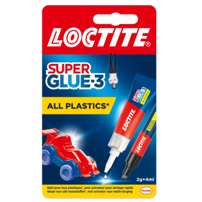 LOCTITE SUPER GLUE-3 ALL PLASTICS